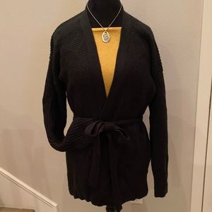 Tie front cardigan